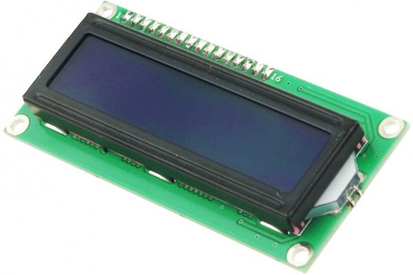 AFFICHEUR LCD 2 X16C BLEU