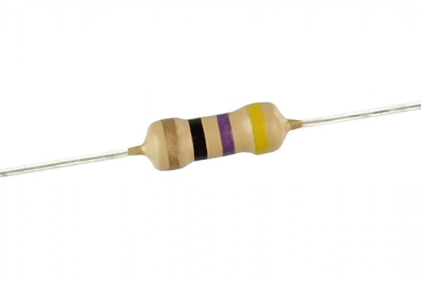 47R 1/4W 5% RESISTANCE CARBONE