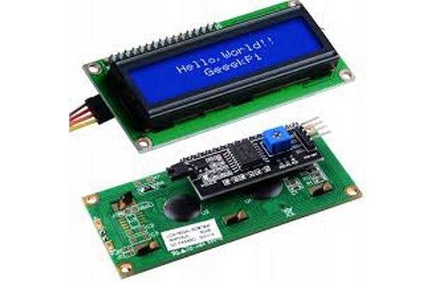AFFICHEUR LCD 2×16 I2C BLEU
