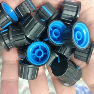 CAPUCHON POUR POTENTIOMETRE MOYEN MODELE Couleur BLEU