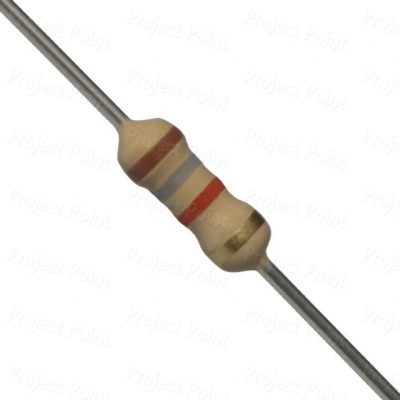 1.8K 1/4W 5% RESISTANCE CARBONE