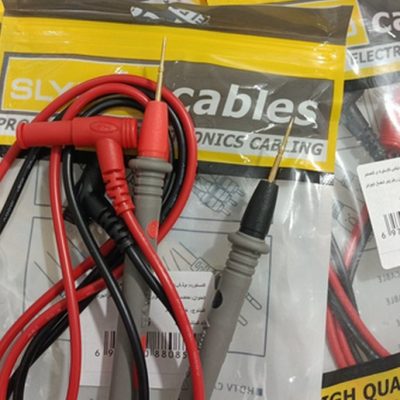 KIT CABLE DE TEST MULTIMETRE CAT.III 1000V 10A AVEC TIGE TRÈS FINE