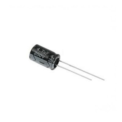 4,7UF 250V Condensateur chimique RADIAL