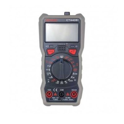 CT44051 – CROWN MULTIMETRE DIGITAL 10A 600V