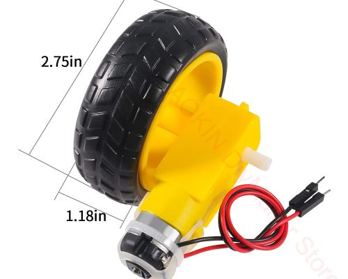 Kit de Roue avec Moteur 3-6VDC