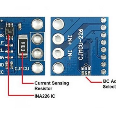 INA226 Capteur de Courant pour Alimentation DC