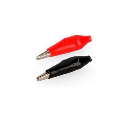 PINCE CROCODILE P.MODEL ISOLE NOIR / ROUGE 1PC