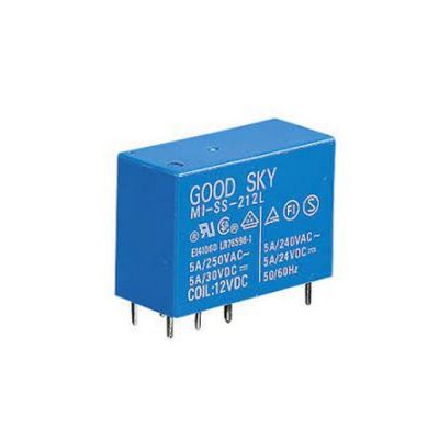 MI-SH-212L RELAIS 12VDC 5A 2 CONTACTS