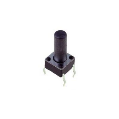 BOUTON POUSSOIR A SOUDER 4 PATTES P.M Avec tige