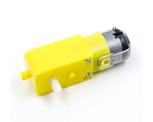 TT MOTEUR REDUCTEUR 3…6VDC 65mm JAUNE